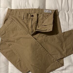 GAP Men’s Tan Chino Pants - Skinny